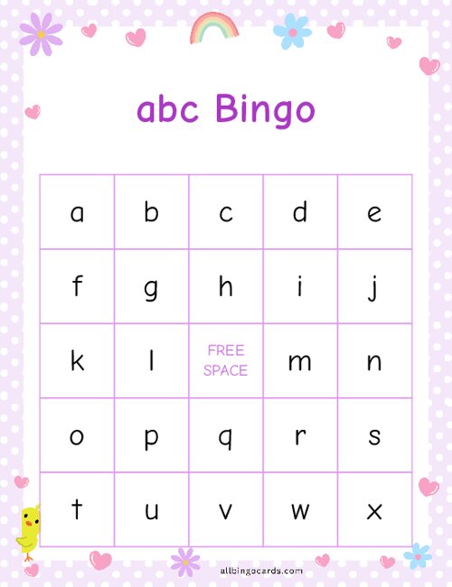 abc Bingo