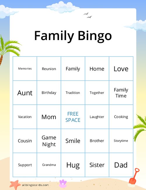Family Bingo