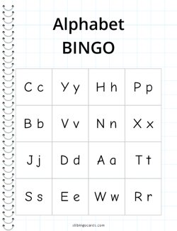 Alphabet Bingo