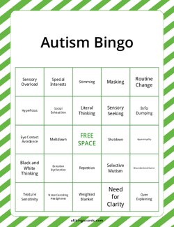 Autism Bingo