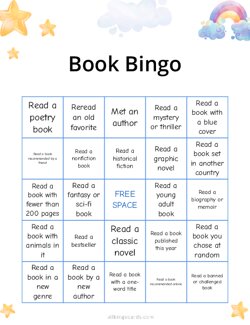 Book Bingo