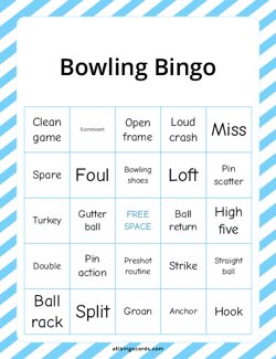 Bowling Bingo