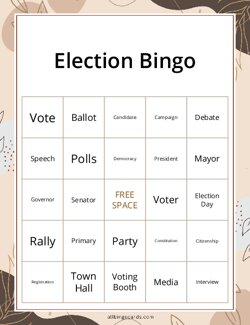 Election Bingo