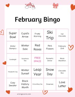 February Bingo