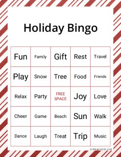 Holiday Bingo