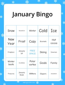 January Bingo