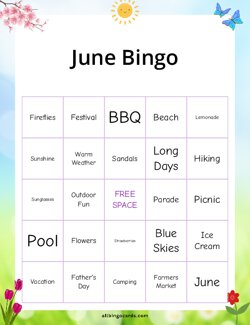 June Bingo