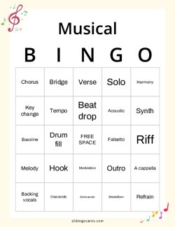 Musical Bingo