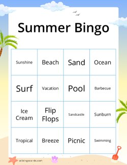 Summer Bingo