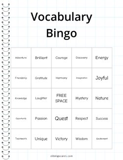 Vocabulary Bingo