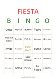 Fiesta Bingo