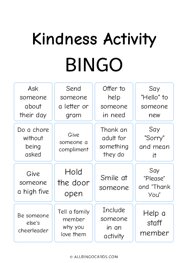 Kindness Activity