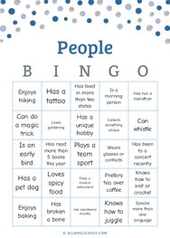 People Bingo