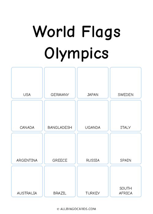 World Flags Olympics