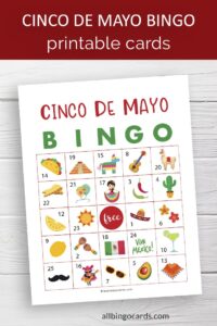 Cinco de Mayo Bingo Free Printable