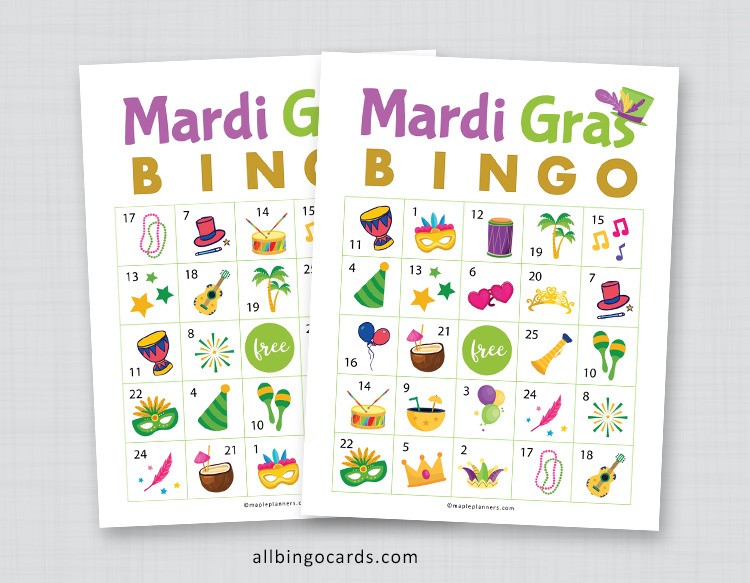 Printable Bingo Cards