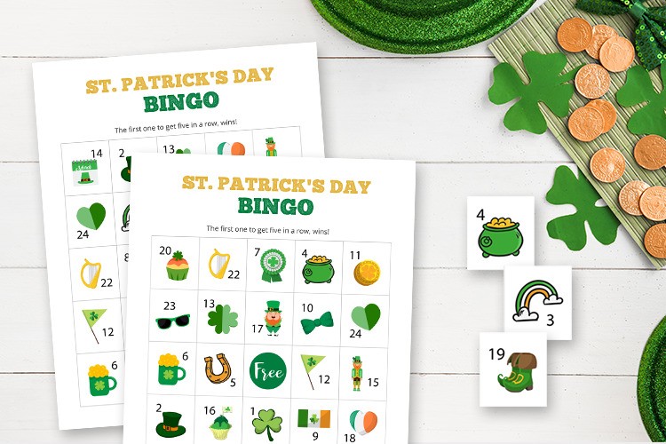 St Patricks Day Bingo Printable