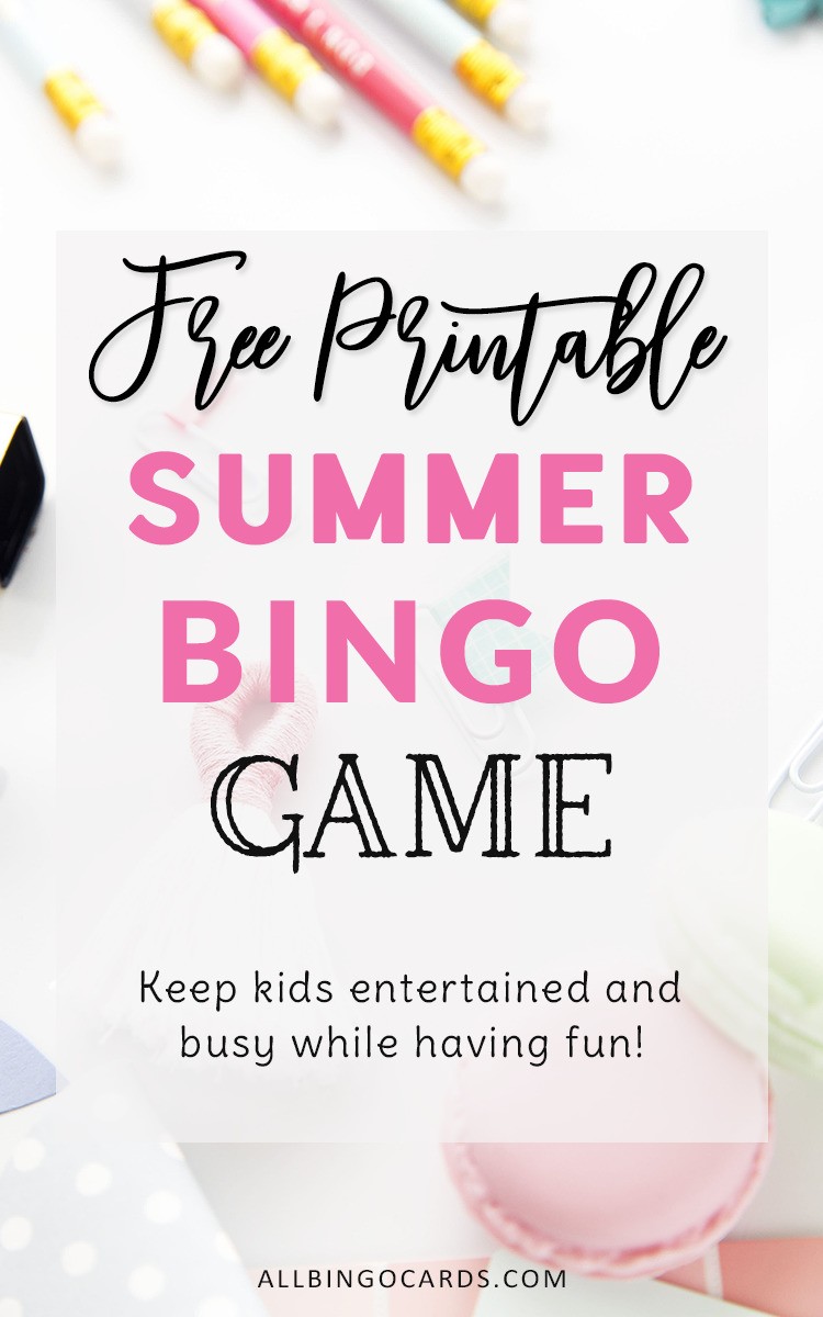Free Printable Summer Activities for Kids