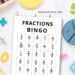 Fractions Bingo Cards Printable