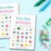 Back to School Bingo Printable